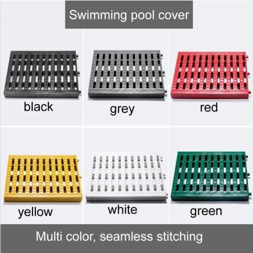 Thickened and spliced drainage grid cover plate of swimming pool bathroom kitchen ABS three interface sewer cover plate