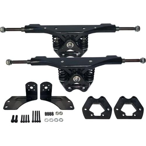 In Stock! Front and Rear Truck for Electric Mountainboard Truck set with Motor Mount Shock Mount Spacer Belt-driven Motor Truck