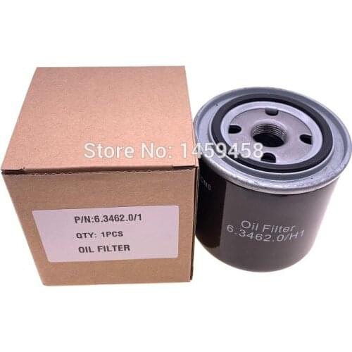 Free shipping 6pcs/lot 6.3462.0/H1 alternative Kaeser air compressor black spin on oil filter element