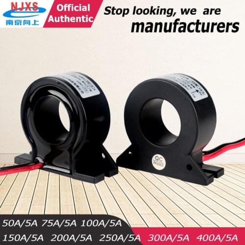 AC Current Transformer Toroidal BZCT30AL-50a/5a 100a/5a 150a/5a 200a 300a/5a Low voltage Measuring current transformer 3 phase