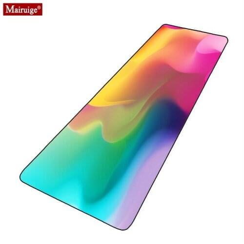 Abstract Colors Pink Mouse Pad XXL Cute Kawaii DIY Custom Keyboard Pad Game Mat Gaming Mousepad Large Matkarambit Plastic