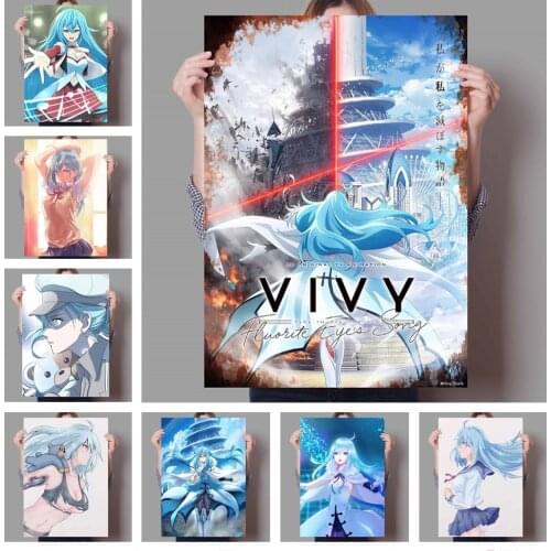5d Diamond Painting Full Square/Round Anime Vivy Diamond Embroidery Cross Stitch Kits Mosaic Kids Bedroom Home Decor