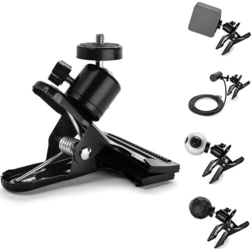 Base Reality Clamps for VR Sensors 1/4" Threading - For HTC Vive, For Oculus Rift Compatible