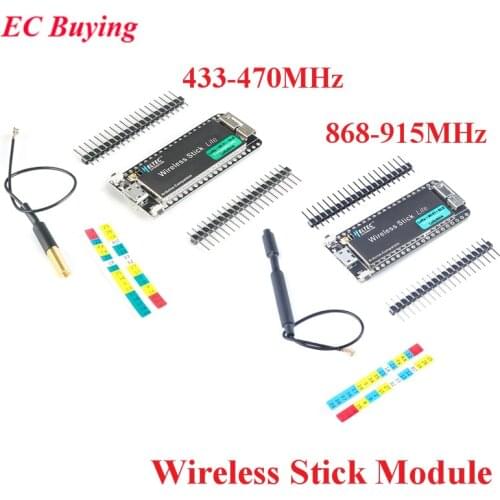 ESP32 SX1276 LoRa WIFI Wireless Module Development Board LoRAWAN 433-470MHz 868-915MHz Stick Lite with Antenna For Arduino