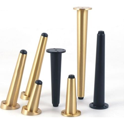 Brass Cabinet Table Legs Living Room Furniture Leg Wardrobe Bed Foot Pure Copper TV Shoes Cabinet Support
