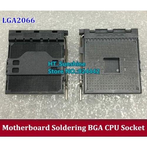 Free Shipping LGA2066 LGA 2066 Motherboard Mainboard Soldering BGA CPU Socket holder with Tin Balls