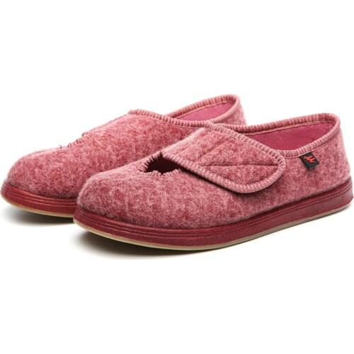 Diabetes shoes Extra Wide width Slippers Adjustable velcro closure Orthopaedic Fasciitis Shoes indoor/outdoor for swollen feet