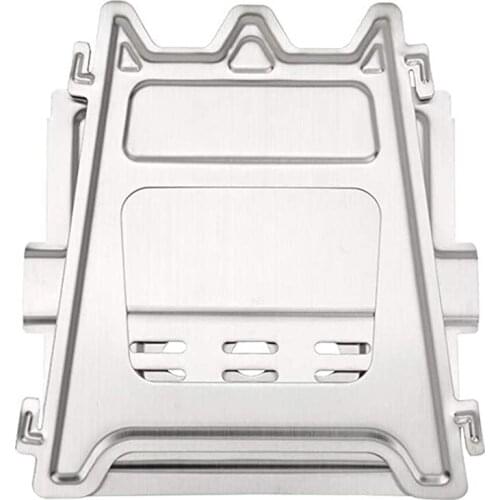 Lightweight Stainless Steel Camping Stove Portable Foldable Wood Burning Backpacking Stove for Outdoor Camping, Hiking