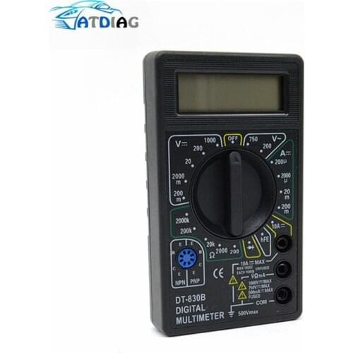 Professional Digital Multimeter DT830B AC/DC Ammeter Voltmeter Ohm Electrical Tester Meter Best Selling