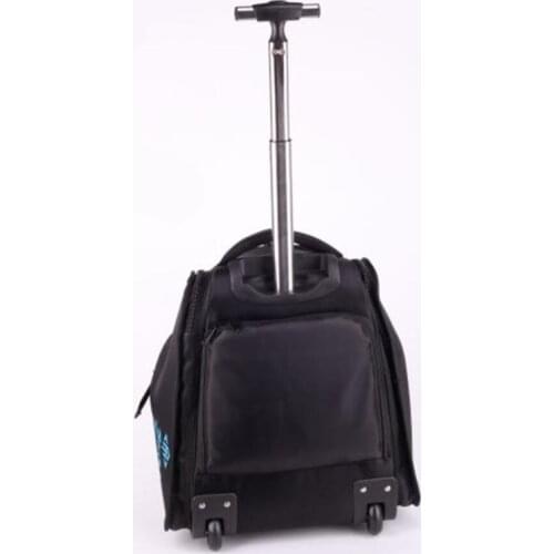 Professional Speed Skates Backpack with Helmet Protective Pads Carry Room Inline Speed Skates Bag 3X125mm 4X110mm Roller Case