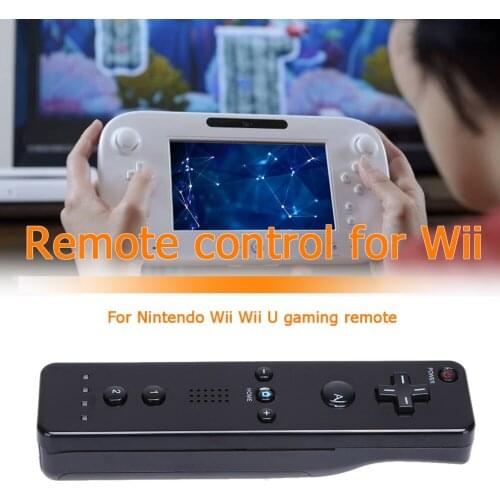 Games Controller Console Gamepads Remote Controller Gamepad for Nintendo Wii Wii U Console Remote Control Black