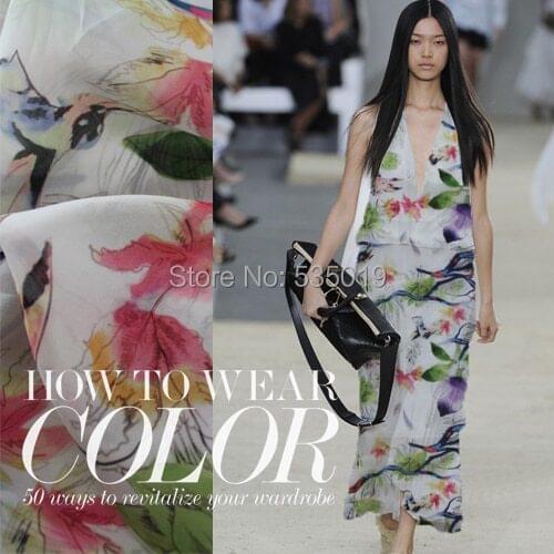 2017 new fashion wide tulle organza silk fabric formal dress fabrics hard eucken Wholesale and retail brand fabric