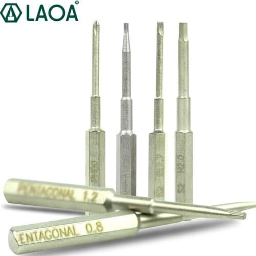 LAOA S2 Precision Screwdriver Bit Pentagonal Triangle U-shaped And Y-shaped Bit Maintenance Mobile Phone