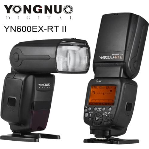YONGNUO YN600EX-RT ii 2.4G Wireless HSS 1/8000s Master Flash Speedlite for Canon Camera as 600EX RT YN6000 EX RT II Speedlite