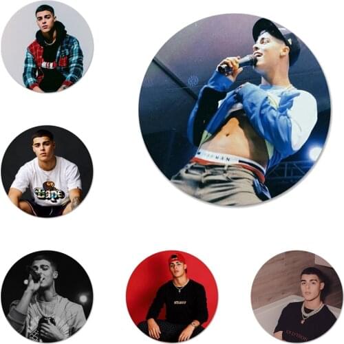 Singer Lunay Icons Pins Badge Decoration Brooches Metal Badges For Clothes Backpack Decoration 58mm