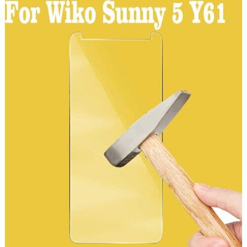 10PCS Tempered Glass For Wiko Sunny 5 Y61 9H High Quality Protective Film Explosion-proof Screen Protector For Wiko Sunny 5 Y61