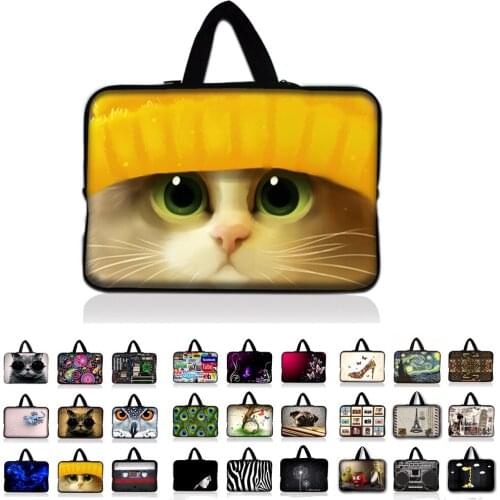 7 9.7 10.1 12 13 15.4 17.3 laptop bag tablet sleeve case PC handbag 13.3 14.4 15.6 inch For MacBook ASUS Acer HP Dell #D