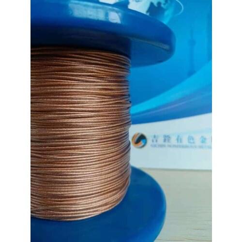 A22 5N OCC Copper Litz Cable 133 Cores 21AWG PVC Insulation Upgrade Earphone Cable Signal Cable DIY Bulk Wire