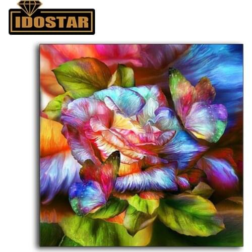 DIY 5D diamond embroidery flower full kit crystal diamond mosaic picture rhinestone diamond painting cross stitch landscape