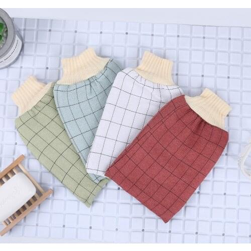 Strong Cuozao gloves Chopping Cuozao artifact back-sided bath scrub rub mud bath towel Cuozao towel Lesbian bath brush