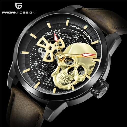 Relogio Masculino PAGANI DESIGN Fashion Mechanical Watch Men Luxury Brand Waterproof Skull Automatic Wrist Watches Clock 2020