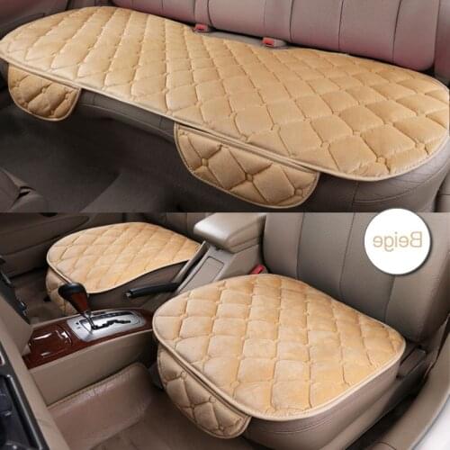 Car Seat Cover Cushions Front Rear Flax seat Cushion Auto seat Protector Mat Pad Auto accessories Universal Size Auto parts