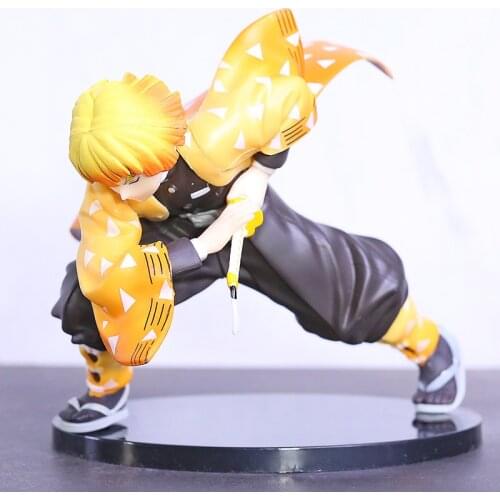 Demon Slayer Agatsuma Zenitsu SPM Action Figures Anime Kimetsu no Yaiba Figurine Zenitsu Thunderclap and Flash Model Toys