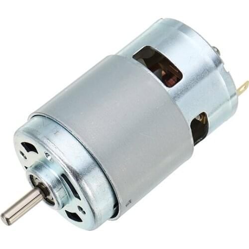 775 Motor DC 12V 10000rpm Motor Double Ball Bearings 150W Large Torque High Power Motor