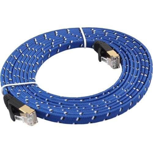 2019 10m/20m 30mCAT5 RJ45 Ethernet Cables 8 Pin Connector Ethernet Internet Network Cable Cord Wire Line Blue Rj 45 Lan