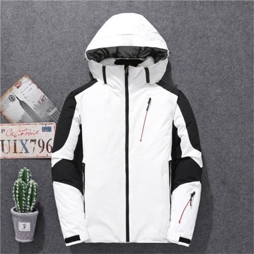 High Quality90% White Duck Down Mens Winter White Jacket 2020 New Arrival Fashion Hooded Short Men Down Jacket Thick Warm Coat