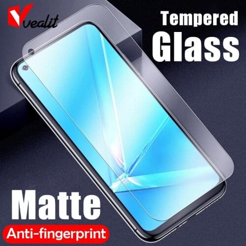 Anti-fingerprint Matte Tempered Glass for Oppo Reno 6 5 2 Z A91 A15 A72 A52 A74 A33 Screen Protector Realme 8 7 6 Gt Neo Glass