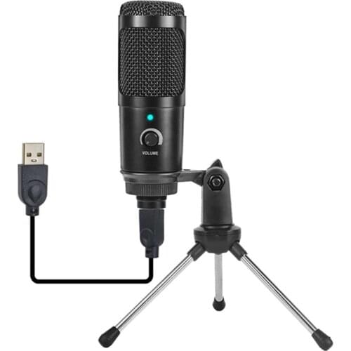 New Computer USB Microphone Set Condenser Microphone Recording K Song Microphone Online Game Chat Live