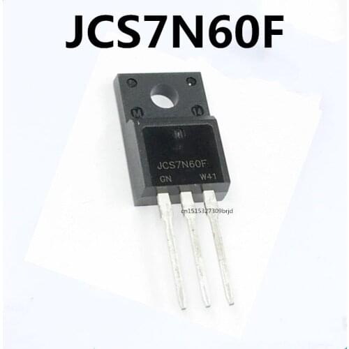 Original new 5pcs/ JCS7N60F 7A600V TO-220F