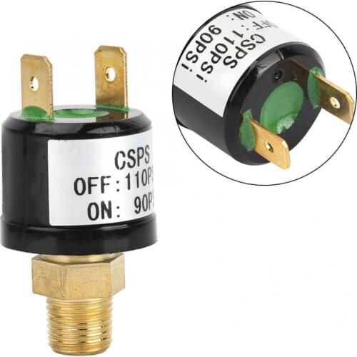 90-110 PSI Air Compressor Pressure Control Switch Valve Heavy Duty Pressure Switch