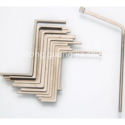 13Pcs Locksmith Tools High Quality Double-Ended Tension Tool professional locksmith supplies emergency key