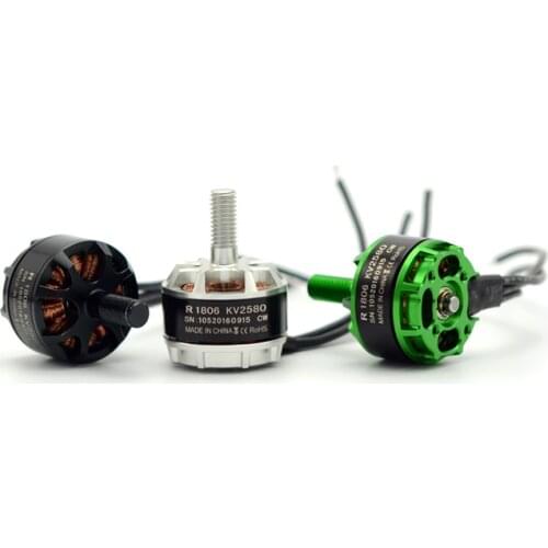 Sunnysky Racing R1406 3300kv CW/ CCW Brushless Motor for FPV Racing Quadcopter FPV Multicopter (Silver)