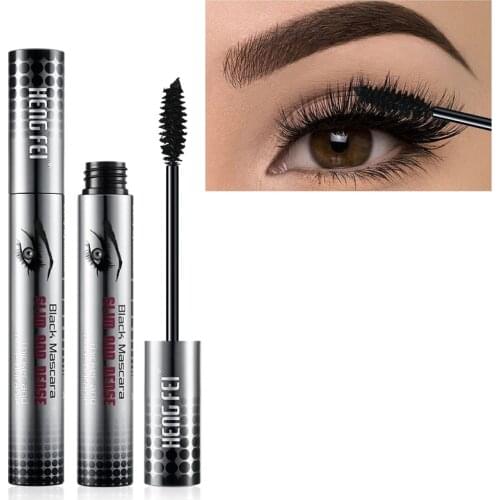 4D Silk Fiber Lash Mascara Charming Makeup Black Thick Curling Lengthening Eye Lashes Waterproof Lasting Mascara Cosmetic TSLM2