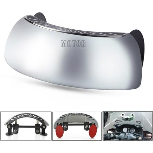 Universal Motorcycle Wide-angle Rear Mirror Wide Mirror View on Windscreen For Suzuki GSX 600F 750F Katana 600 750F GSX600F 750F