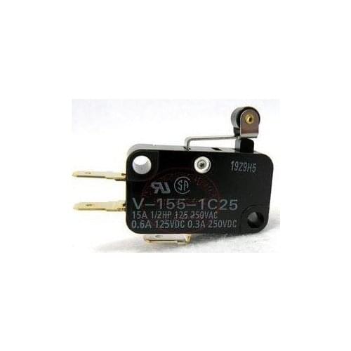 10PCS V-155-1C25 Momentary Limit Micro Switch SPDT Snap Action Switch