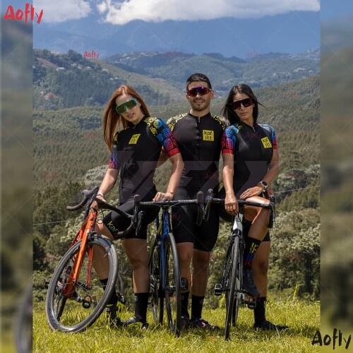 2021 Kafitt New style couples jumpsuit on the market Short Female Monkey Jumpsuit Suit-Outfit With 9D Gel Bouncy Lycra Triathlon