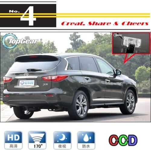 Car Camera For Infiniti JX35 / QX60 2012~2015 High Quality Rear View Back Up Camera For PAL / NTSC Use | RCA