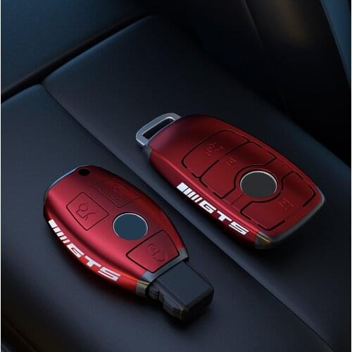 PC Car Key Cover Case Shell Bag Protective soft For Mercedes Benz 2017 E Class W213 2018 S class Accessories Car styling