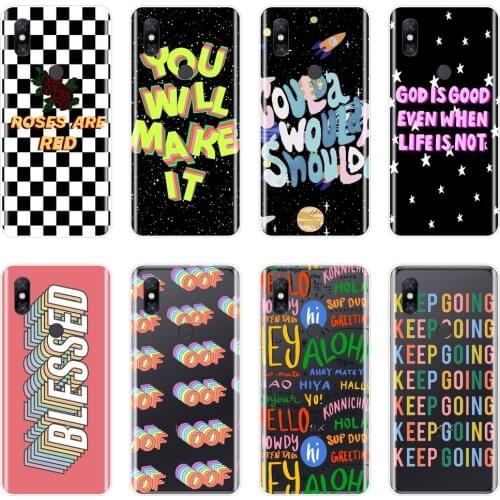 Phone Case For Xiaomi Mi Note 1 2 3 Silicone Soft Quotes Star Space Cartoon Fashion Girl Back Cover For Xiaomi Mi Max Mix 1 2 2S