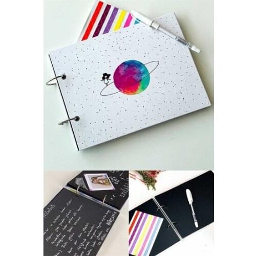 Pink Ant Satürnlü Girl Design photo album Black фотоальбом photo album album fotografico Álbumes