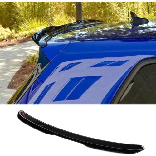 Gloss Black / Carbon Fiber Look Maxton Style Rear Roof Spoiler Wing Fit For Volkswagen Golf 6 7 7.5 GTI GTD R 2009-2020