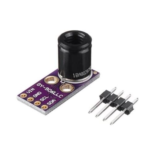 GY-906LLC-621BAB 16x4 in-frared array temperature measurement sensor module MLX90621 / IR array