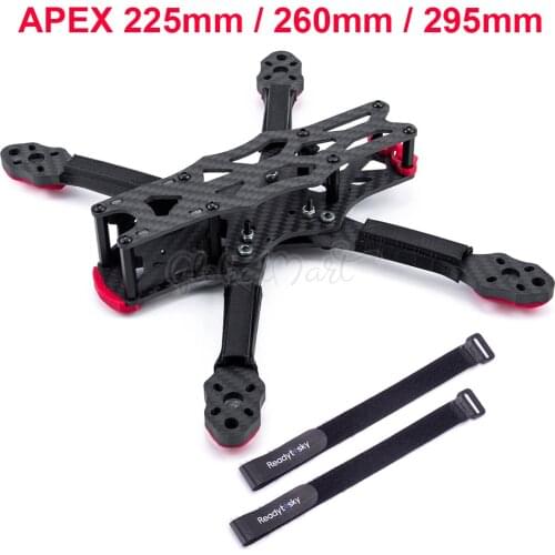 NEW 5inch 225mm / 6inch 260mm / 7inch 295mm Carbon Fiber Quadcopter Frame 5.5mm Arm Kit For APEX FPV Freestyle RC Racing Drone