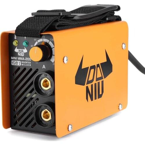 Mini MMA-200 Electric Welding Machine AC230V 200A Portable IGBT DC MMA Inverter Arc EU Plug with 2Meter Cable for Home Welding