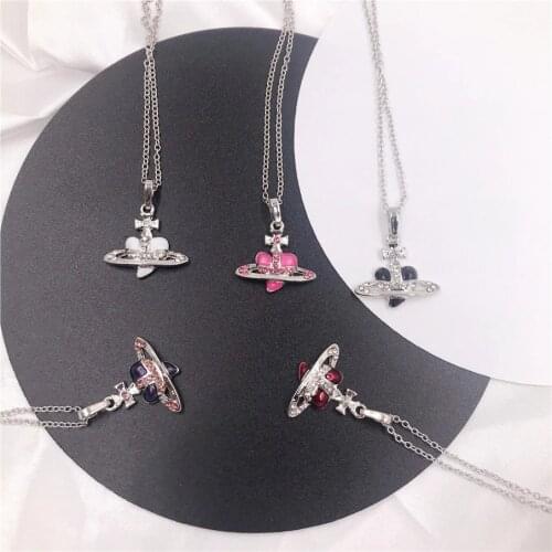 Colorful Love Heart Crystal Shiny Cross Pendant Necklace Heart of The Choker Necklace Simple Strand Necklace for Mom,Wife