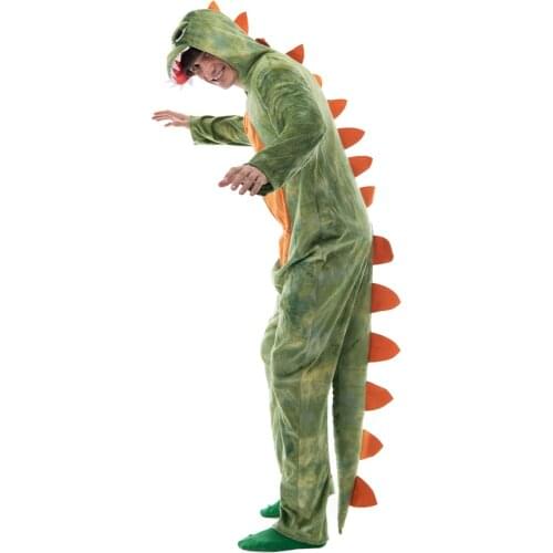 Snailify Adult Dinosaur Costume Halloween Costume For Men Long Animal Jumpsuit Dinosaur Pajama